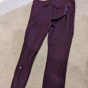 Fast and Free 28" Legging in Dark Purple